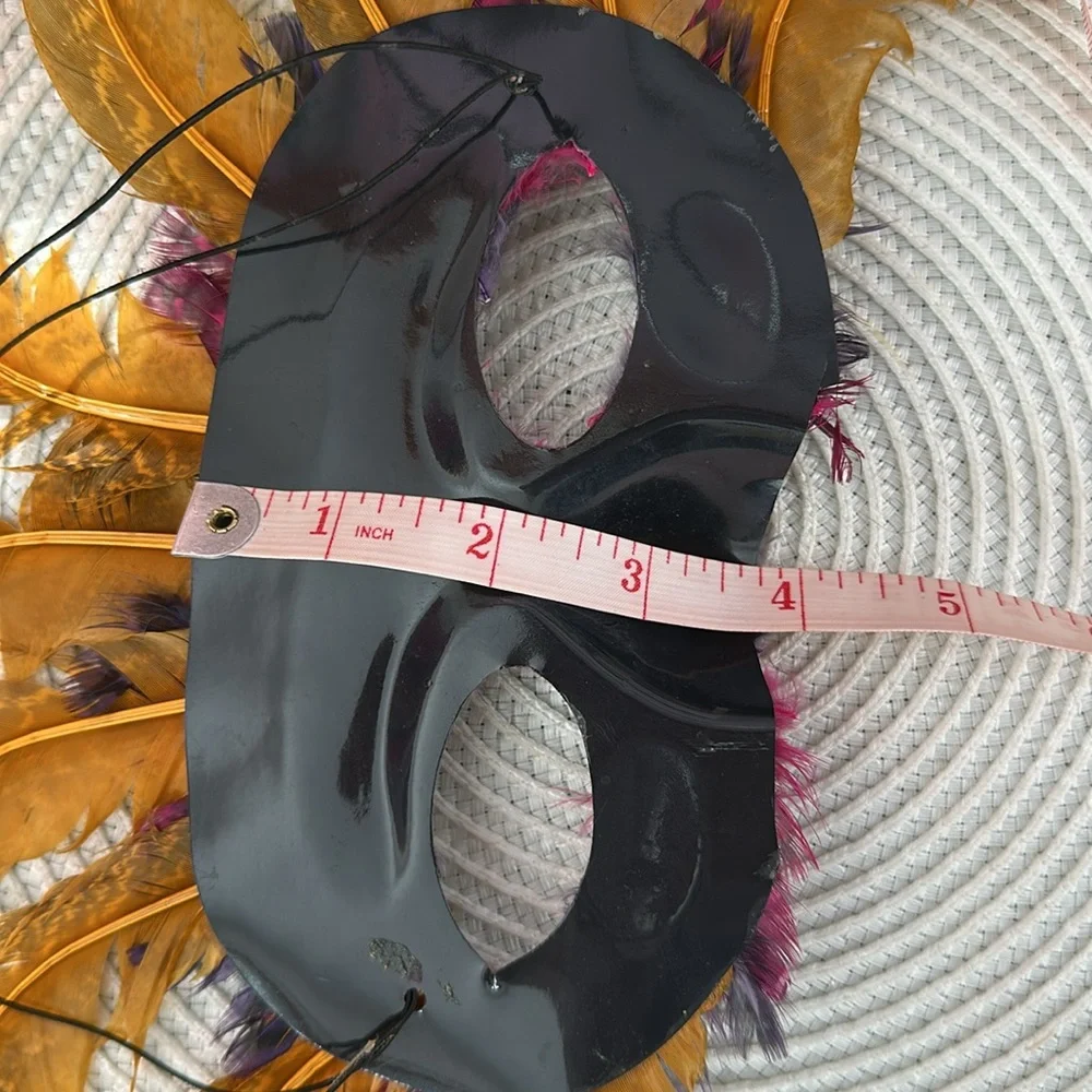 Feathered Masquerade Mask